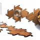Image for article titled Use These Interlocking Wooden Ninja Stars As Coasters, Trivets, Or Weapons